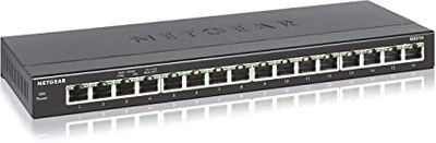 NETGEAR 16-Port Gigabit Ethernet Unmanaged Switch (GS316) - Desktop On Sale for $54.99 (Save $35.00) at Amazon Canada
