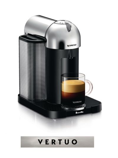 Nespresso Vertuo Coffee and Espresso Machine by Breville, Chrome On Sale for $99.00 at Walmart Canada