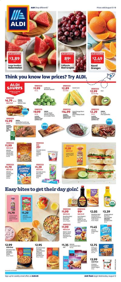 ALDI (IL, OH) Weekly Ad August 12 to August 18 ALDI (IL, OH) Weekly Ad August 12 to August 18