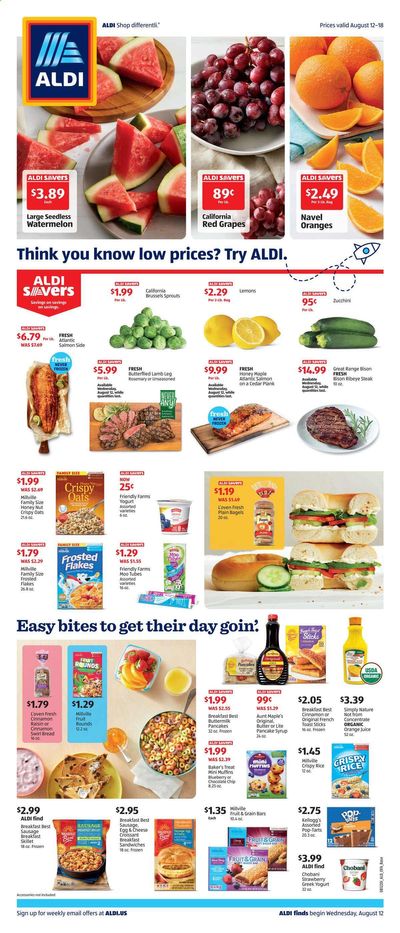 ALDI (AR, IA, IL, MI, MO) Weekly Ad August 12 to August 18