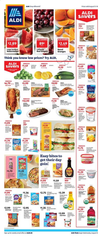 ALDI (MD, PA, VA) Weekly Ad August 12 to August 18