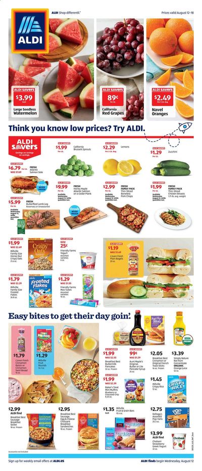 ALDI (IA, IL) Weekly Ad August 12 to August 18
