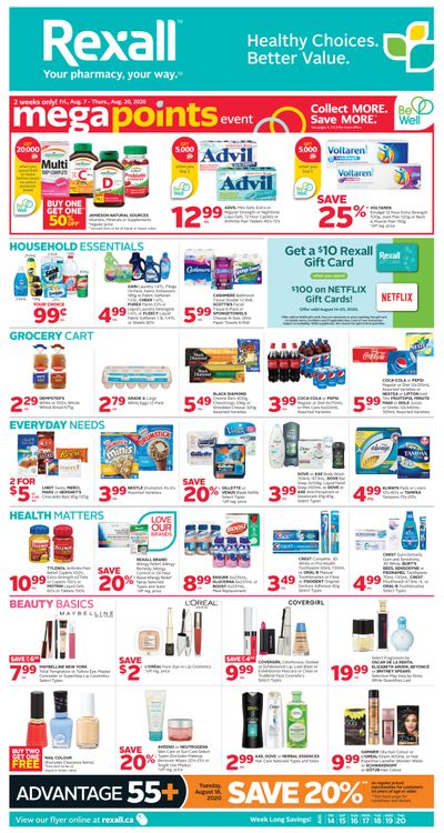 Rexall (ON) Flyer August 14 to 20