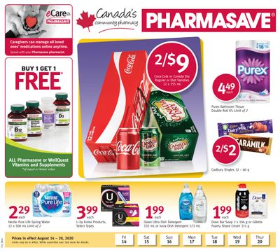Pharmasave (West) Flyer August 14 to 20