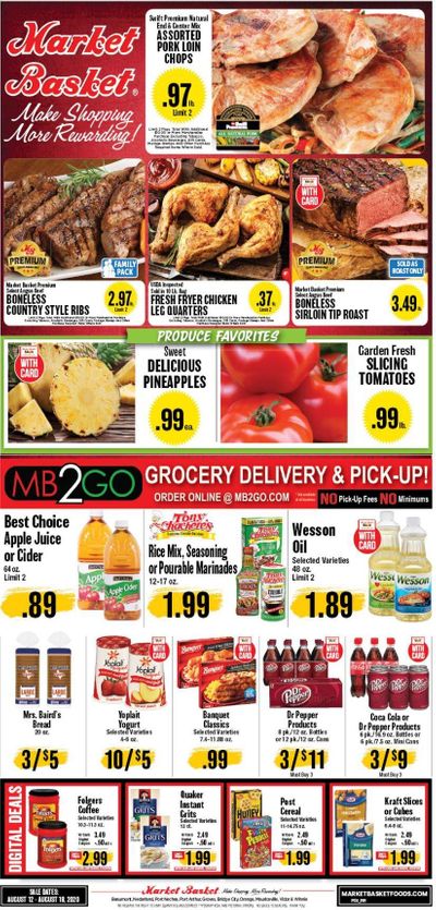 Market Basket Weekly Ad August 12 to August 18