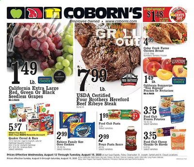 Coborn's Weekly Ad August 12 to August 18