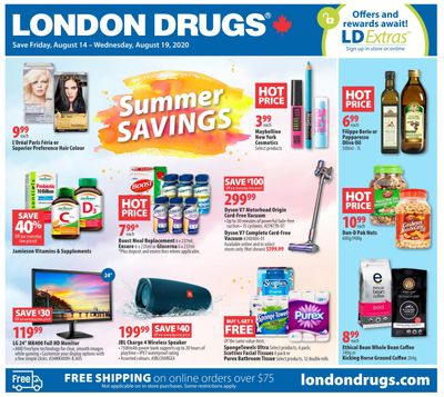 London Drugs Flyer August 14 to 19