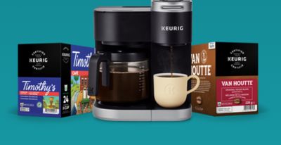 Keurig Canada Sale: Get 50% Off A Coffee Maker + 15% Off Beverages & More