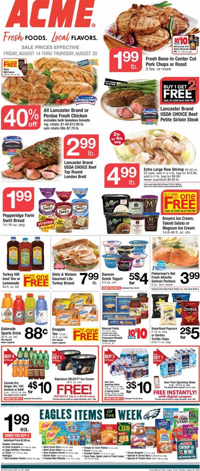 ACME Weekly Ad August 14 to August 20