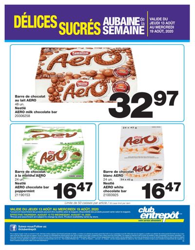 Wholesale Club (QC) Flyer August 13 to 19