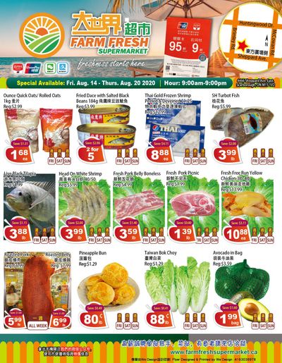 Farm Fresh Supermarket Flyer August 14 to 20