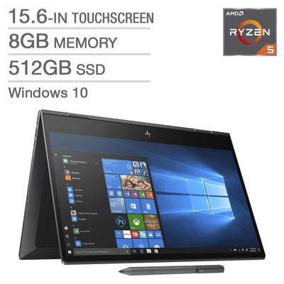 HP ENVY x360 15-ds1003ca 2-in-1 Laptop, AMD Ryzen 5 4500U On Sale for $899.99 at Costco Canada