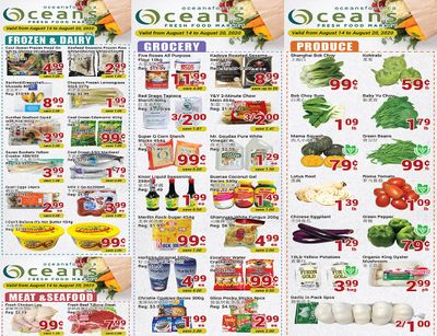 Oceans Fresh Food Market (Mississauga) Flyer August 14 to 20
