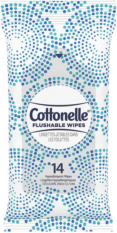 Cottonelle Freshcare Flushable Wet Wipes for Adults, 28 Resealable Packs, 10 Per Pack, Alcohol Free 14 count On Sale for $1.29 at Amazon Canada