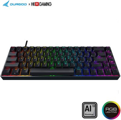 Durgod Hades 68 RGB Mechanical Gaming Keyboard - 65% Layout - Cherry Profile - NKRO - USB Type C - Aluminium Chassis On Sale for $154.99 at Amazon Canada