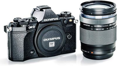 Olympus OM-D E-M5 Mark II Weather Sealed Kit with 14-150mm Lens, 3" LCD, Black On Sale for $864.65 at Amazon Canada