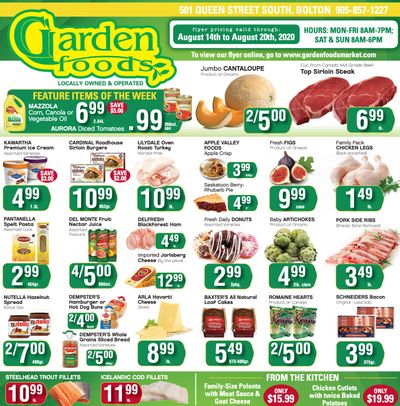 Garden Foods Flyer August 14 to 20