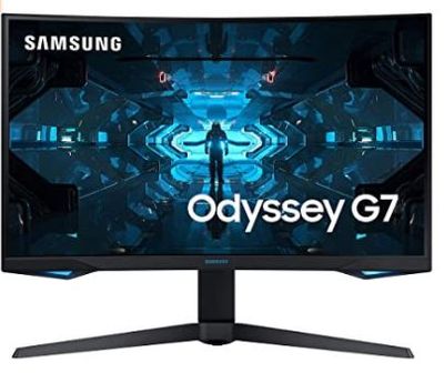 Samsung 32" Odyssey G7 Gaming Monitor - LC32G75TQSNXZA - 1000R Curved, 240Hz, 1ms, Black For $797.99 At Amazon Canada