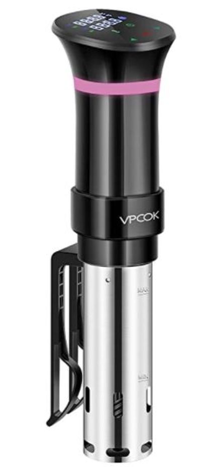 VPCOK Sous Vide Cooker with Sous Vide Cookbook Immersion Circulator Sous Vide Machine Accurate Temperature and Timer Control For $89.77 At Amazon Canada