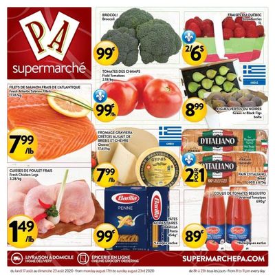 Supermarche PA Flyer August 17 to 23