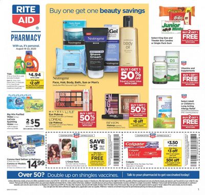 RITE AID Weekly Ad August 16 to August 22