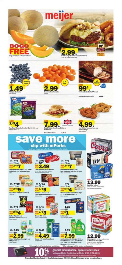 Meijer (IL) Weekly Ad August 16 to August 22