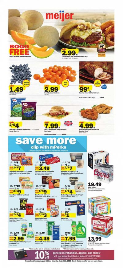 Meijer (WI) Weekly Ad August 16 to August 22