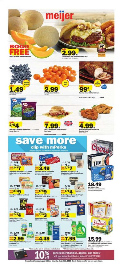 Meijer (KY) Weekly Ad August 16 to August 22