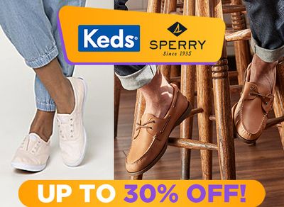 Keds & Sperry - Up to 30% Off!