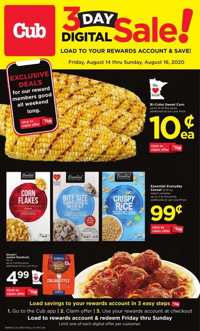 Cub Foods Weekly Ad August 14 to August 16
