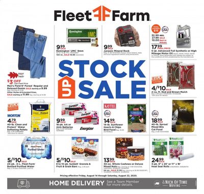 Fleet Farm Weekly Ad August 14 to August 22