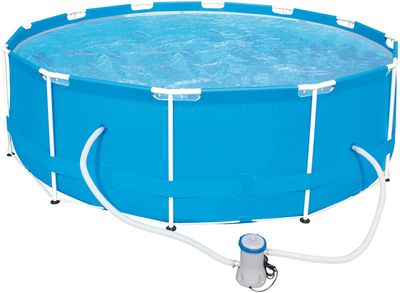 Hydro-Force Steel Pro Frame Pool Set, 12-ft x 39.5-in On Sale for $299.99 at Canadian Tire Canada