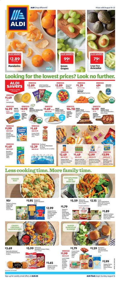 ALDI (CT, MA, NY, RI, VT) Weekly Ad August 16 to August 22