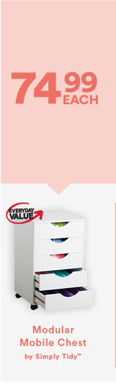 Rethink your craft space with modular and craft storage solutions.