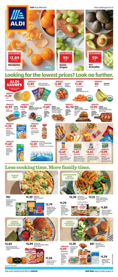 ALDI (KY, OH, WV) Weekly Ad August 16 to August 22