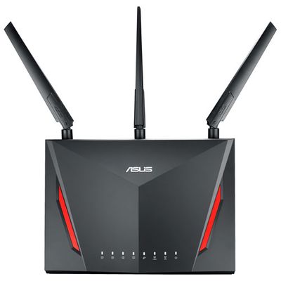 ASUS Wireless AC2900 Dual-Band Gigabit Router (RT-AC86U) on Sale for $179.99 (Save $70.00) at Best Buy Canada