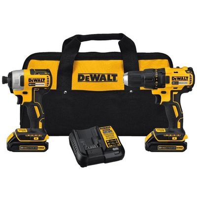 DEWALT 20-Volt Max 2-Tool Brushless Power Tool Combo Kit with Soft Case On Sale for $199.00 (Save $120.00) at Lowe's Canada