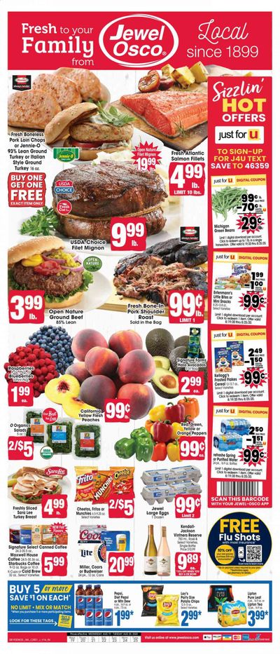 Jewel Osco (IN) Weekly Ad August 19 to August 25