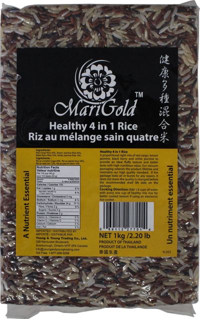 Marigold Four-in-One Healthy Mixed Rice On Sale for $1.00 at Walmart Canada