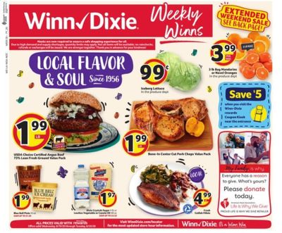Winn Dixie (LA) Weekly Ad August 19 to August 25