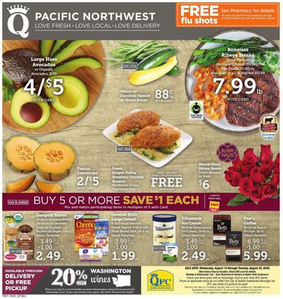 QFC Weekly Ad August 19 to August 25