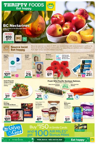 Thrifty Foods Flyer August 20 to 26