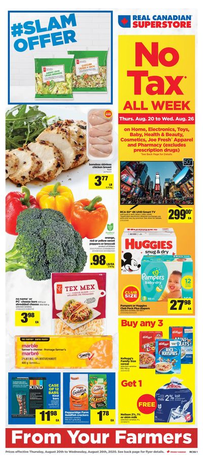 Real Canadian Superstore (ON) Flyer August 20 to 26