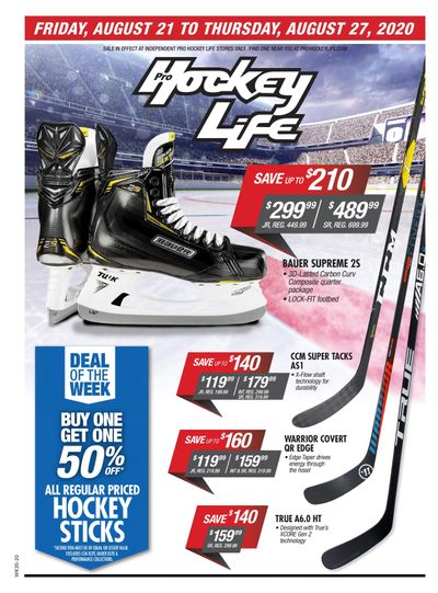Pro Hockey Life Flyer August 21 to 27