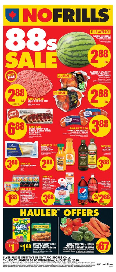No Frills (ON) Flyer August 20 to 26