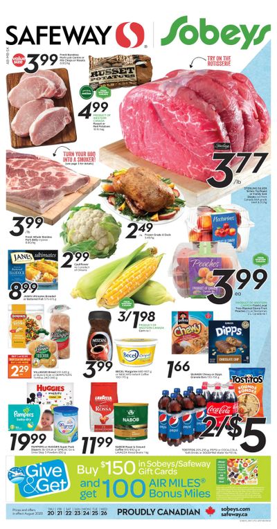 Sobeys (West) Flyer August 20 to 26