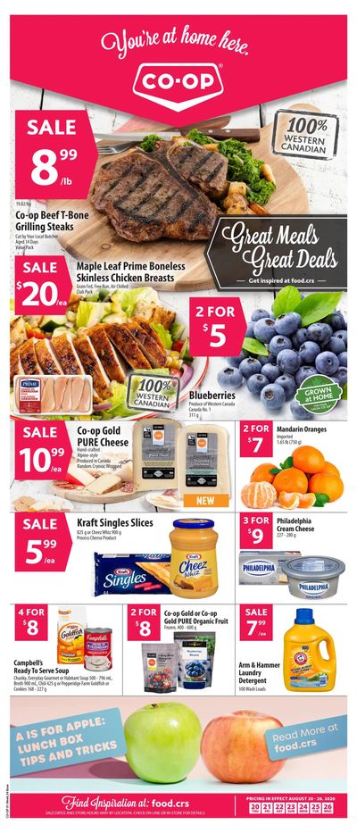 Co-op (West) Food Store Flyer August 20 to 26
