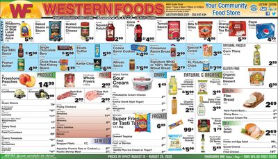Western Foods Flyer August 19 to 25