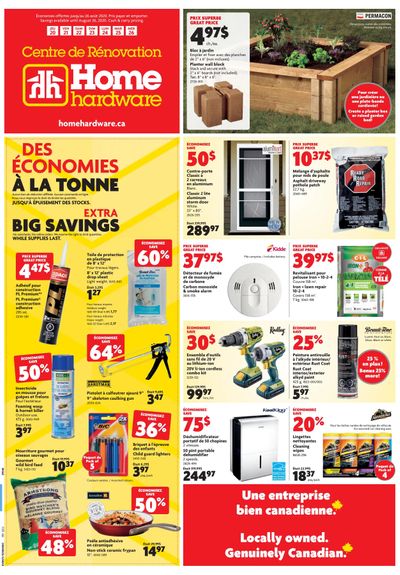 Home Hardware Building Centre (QC) Flyer August 20 to 26