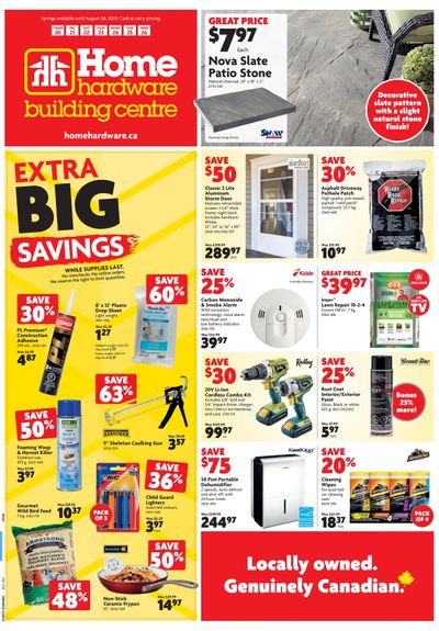 Home Hardware Building Centre (Atlantic) Flyer August 20 to 26